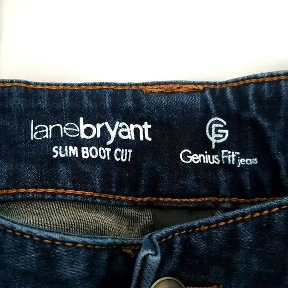 Lane Bryant Slim Boot Cut Jeans Size 18T.  0075 - Picture 2 of 9
